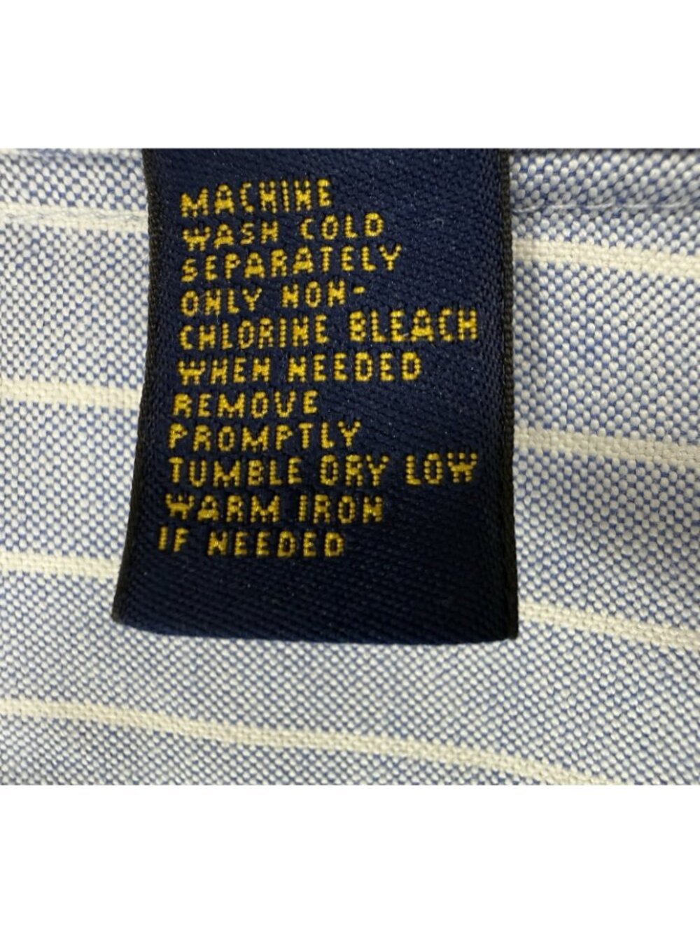 Rugby Ralph Lauren Mens Sport Coat Jacket Size Large Striped Blue White Blazer - Picture 9 of 16